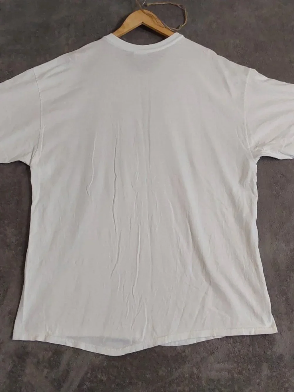 Hanes Heavyweight Scottie the Firefighter Graphic T-Shirt Adult 2XL White 100% C